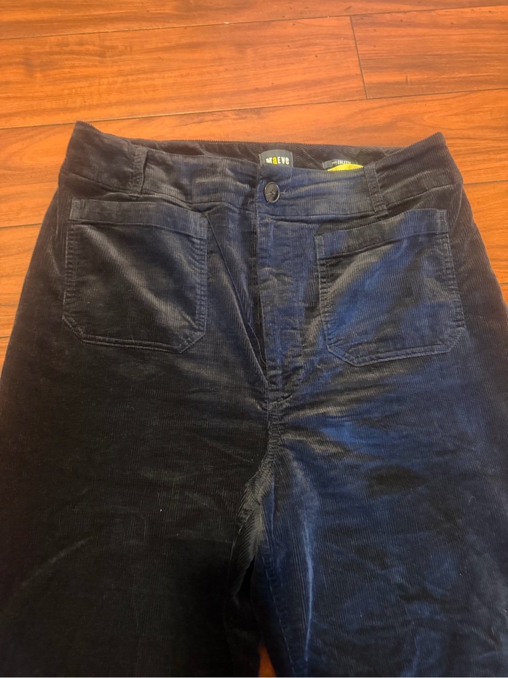 Anthropologie Maeve Colette Corduroy Pants in black - Picture 2 of 10